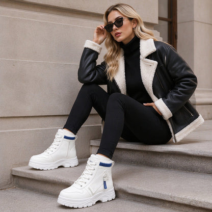 Bottes en fourrure pour femme