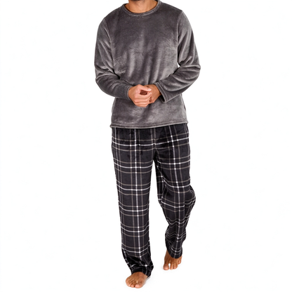 Ensemble de pyjama confortable en maille pour homme