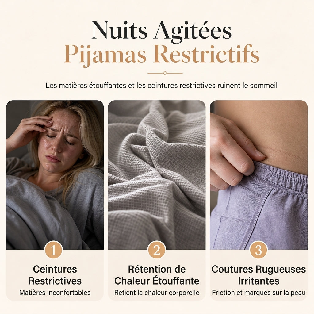 ☁️  Ensemble de pyjama en soie de lait douce pour femme